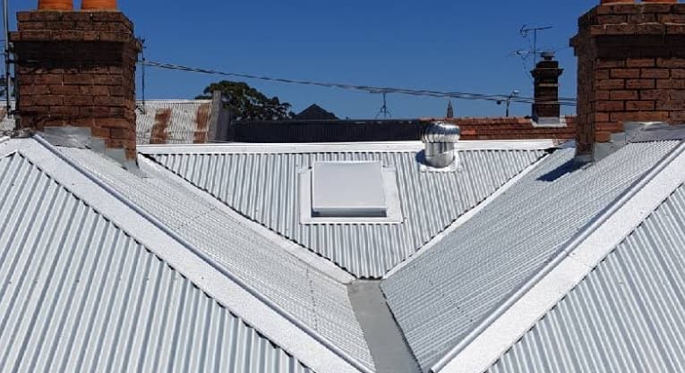Skylight installation on metal roof Melbourne